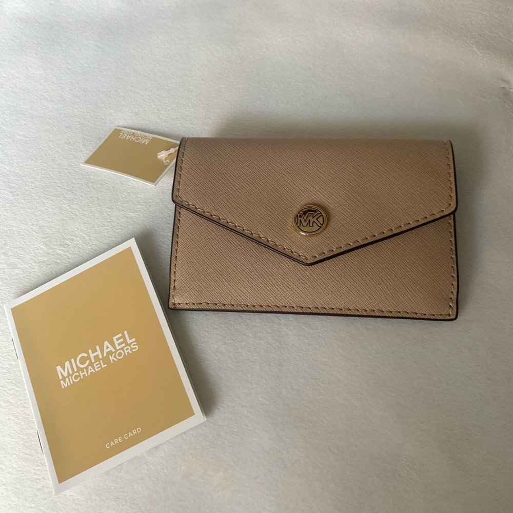 Michael Kors Small Saffiano Leather Card Case